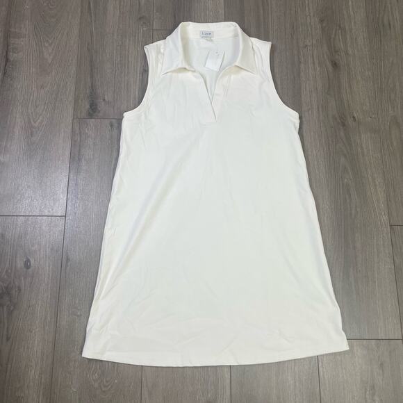 J Crew Polo Active Sleeveless Stretchy Pull On Mini Dress US Womens XXL Plus New - Picture 3 of 7
